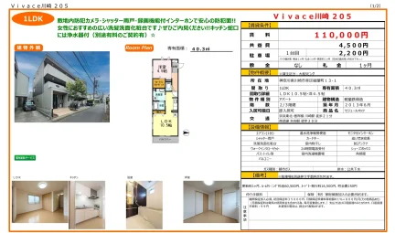 セジュールオッツ 205号 0