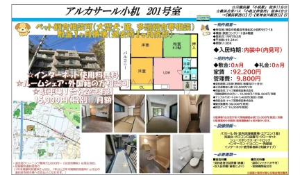 アルカサール小机 201号 0