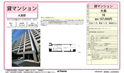 ラティエラ大島(ラティエラオオジマ) 306号 0