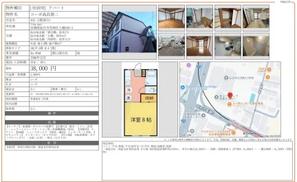 コーポ高昌第二 102号 0