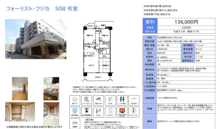 フォーリスト・フジカ508号室 508号 0
