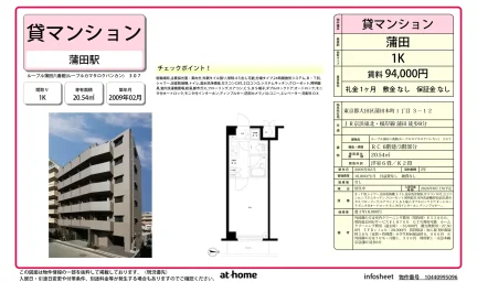 ループル蒲田六番館 307 0