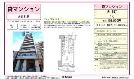 クレイシア大井町 0