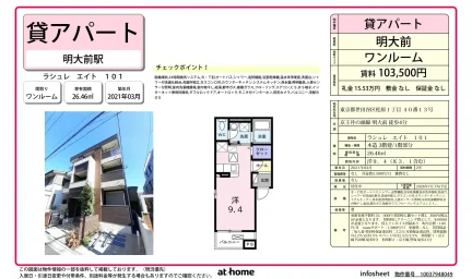 Modern Studio Condo Near Station in Matsubara 0