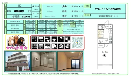 グラントゥルース大山幸町 2階 0