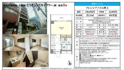 フレンシアノイエ押上 204号室 0