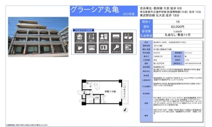 グラーシア丸亀 203号 0