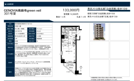 GENOVIA 南麻布 green veil 301号 0