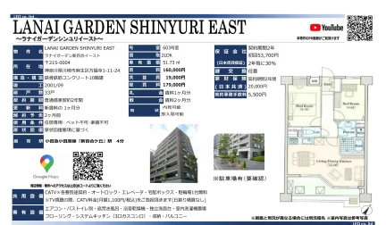 LANAI GARDEN SHINYURI EAST 603号室 0