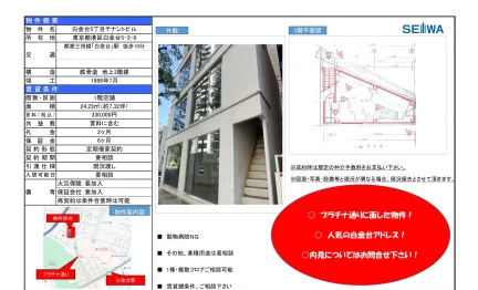 白金台5丁目テナントビル 1号 0