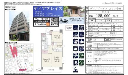 ディアプレイス 203号 0