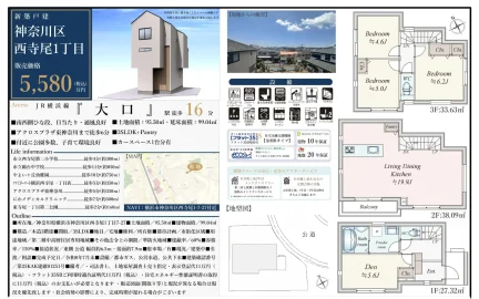 新築戸建 神奈川区西寺尾1丁目 0