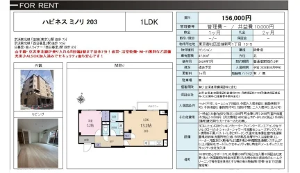 ハピネスミノリ 203 203号 0