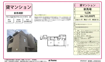 アネシス品川B 201 0