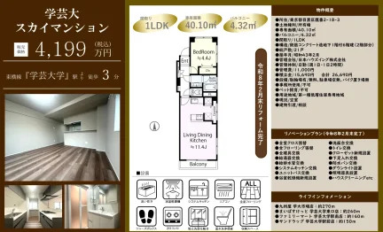 学芸大スカイマンション 201号 0