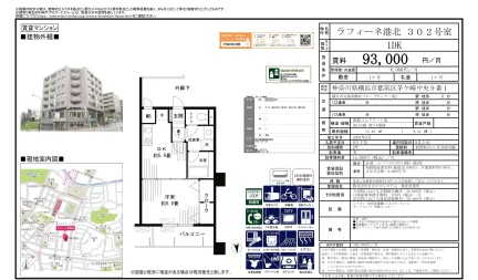 ラフィーネ港北 302号室 302号 0