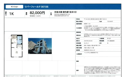 リバーフィールド 00106 106号 0