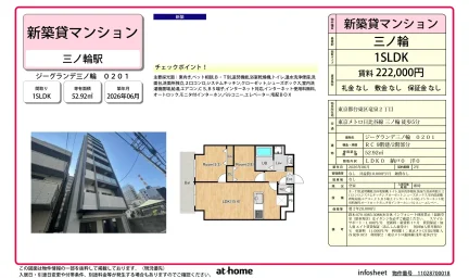 Brand New 1SLDK Condo Near Station in Ryusen 0