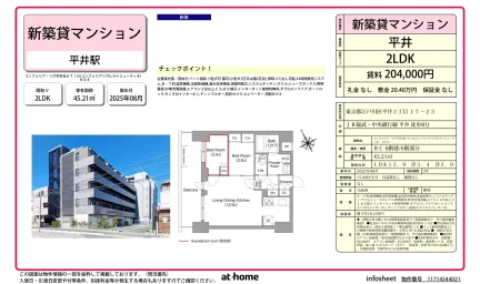 コンフォリア・リヴ平井ＭＵＴＩＯ 0