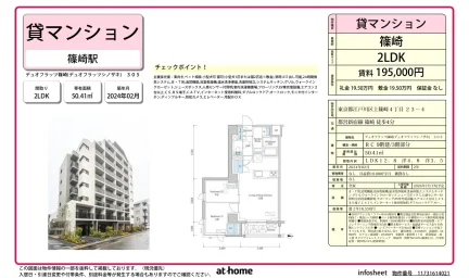 Brand New 2LDK Condo Near Station in Nishimizue(4-chome1-2-ban.10-27-ban 0
