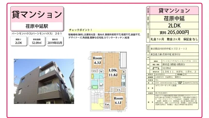 パーシモンハウス 201号 0