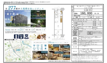 RJRプレシア東十条ガーデン 307号 0