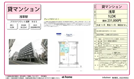 プラウドフラット浅草 0