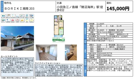 BORIKI湘南203 203号 0