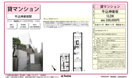 1LDK Condo Near Station in Nakacho 0