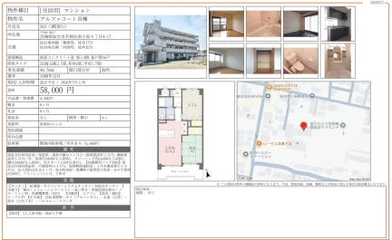 アルファコートB棟 303号 0