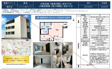 エキニア川崎ウエスト 304号 0