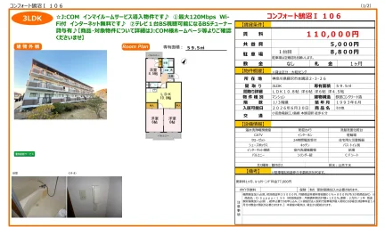 コンフォート鵠沼 I 106 106号 0