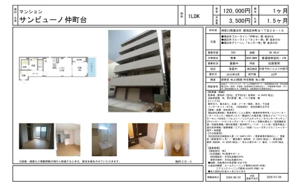 サンビューノ仲町台 303号 0