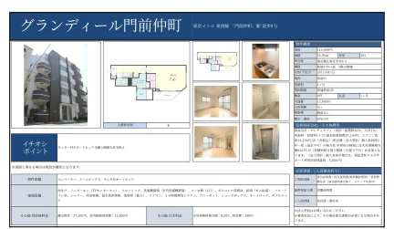 グランディール門前仲町 201号 0