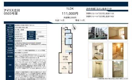 アイリス立川 0503号 0