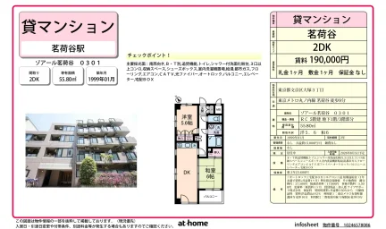 2DK Condo in Otsuka 0