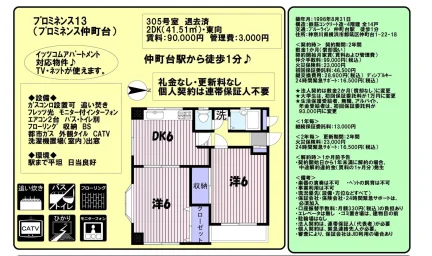 イッツコムアパートメント 305号 0
