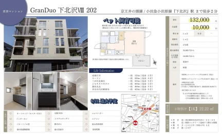GranDuo 下北沢VII 202号 0