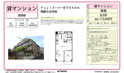 Classic 2LDK Condo in Kamiyoga 0