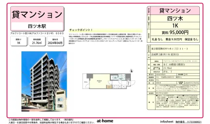 アルファコート四ツ木 0503号 0