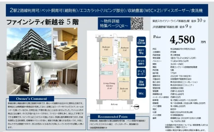 ファインシティ新越谷 5階 0