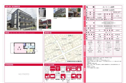 アーティス金町 203号室 0