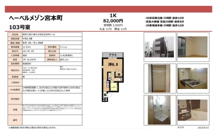 ヘーベルメゾン宮本町 103号 0
