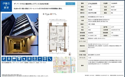 ザ・パーククロス錦糸町レジデンス 0202号 0