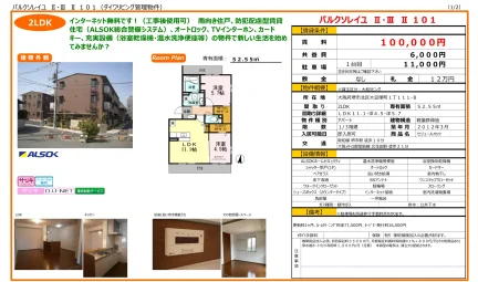 パルクソレイユⅡ・ⅢⅡ 101 101号 0