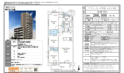 アヴァンカーサ町屋 403号室 403号 0