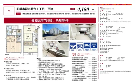 船橋市習志野台1丁目 戸建 111 0