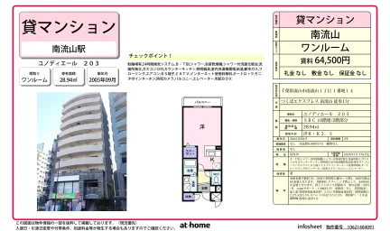 Studio Condo Near Station in Minaminagareyama 0