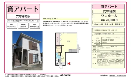 リバーハウス安田(リバーハウスヤスダ) 102号 0
