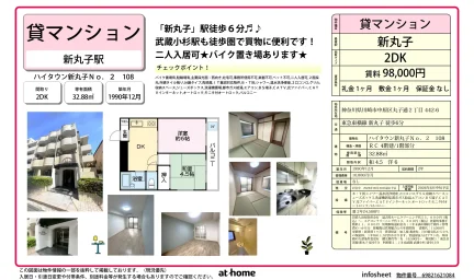 ハイタウン新丸子No.2 108 108号 0